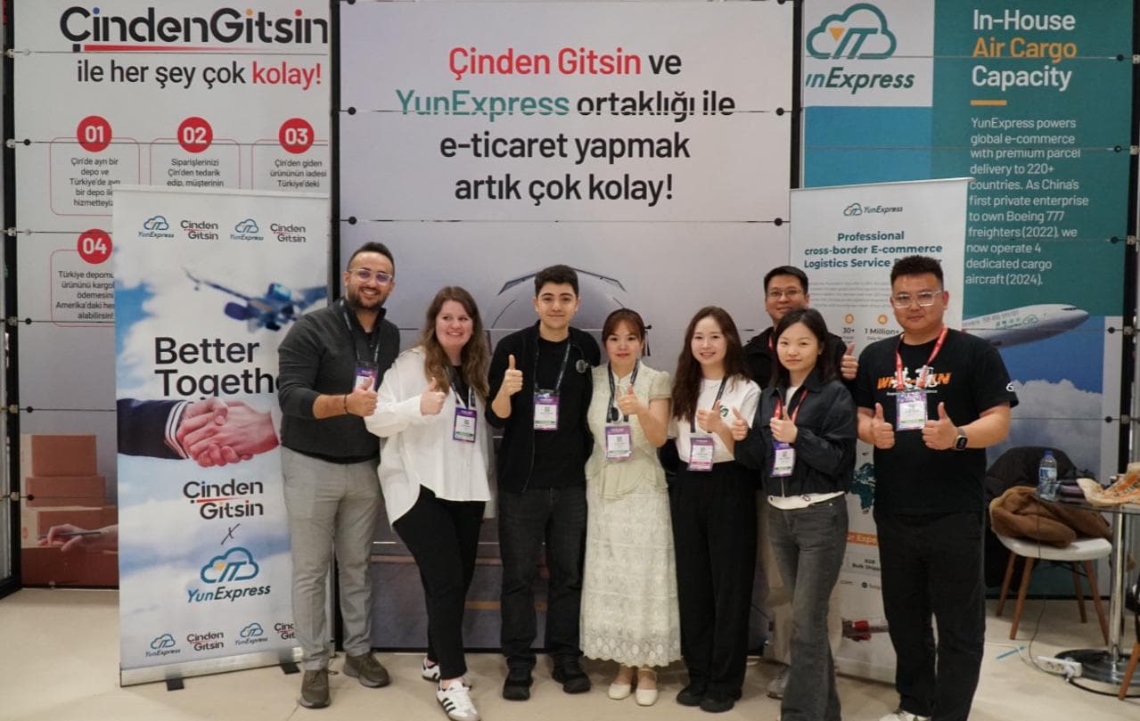 ÇindenGitsin × YunExpress Fuar Standı - E-ticaret Ortaklık Etkinliği
